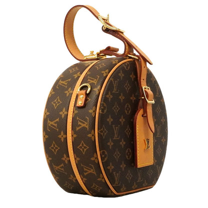 Louis Vuitton Shoulder Bag Monogram Petit Bowat Chapeau M Brown — view 2