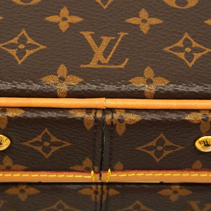 Louis Vuitton Shoulder Bag Monogram Petit Bowat Chapeau M Brown — view 6