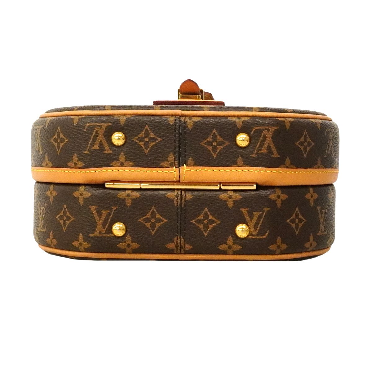 Louis Vuitton Shoulder Bag Monogram Petit Bowat Chapeau M Brown — view 3