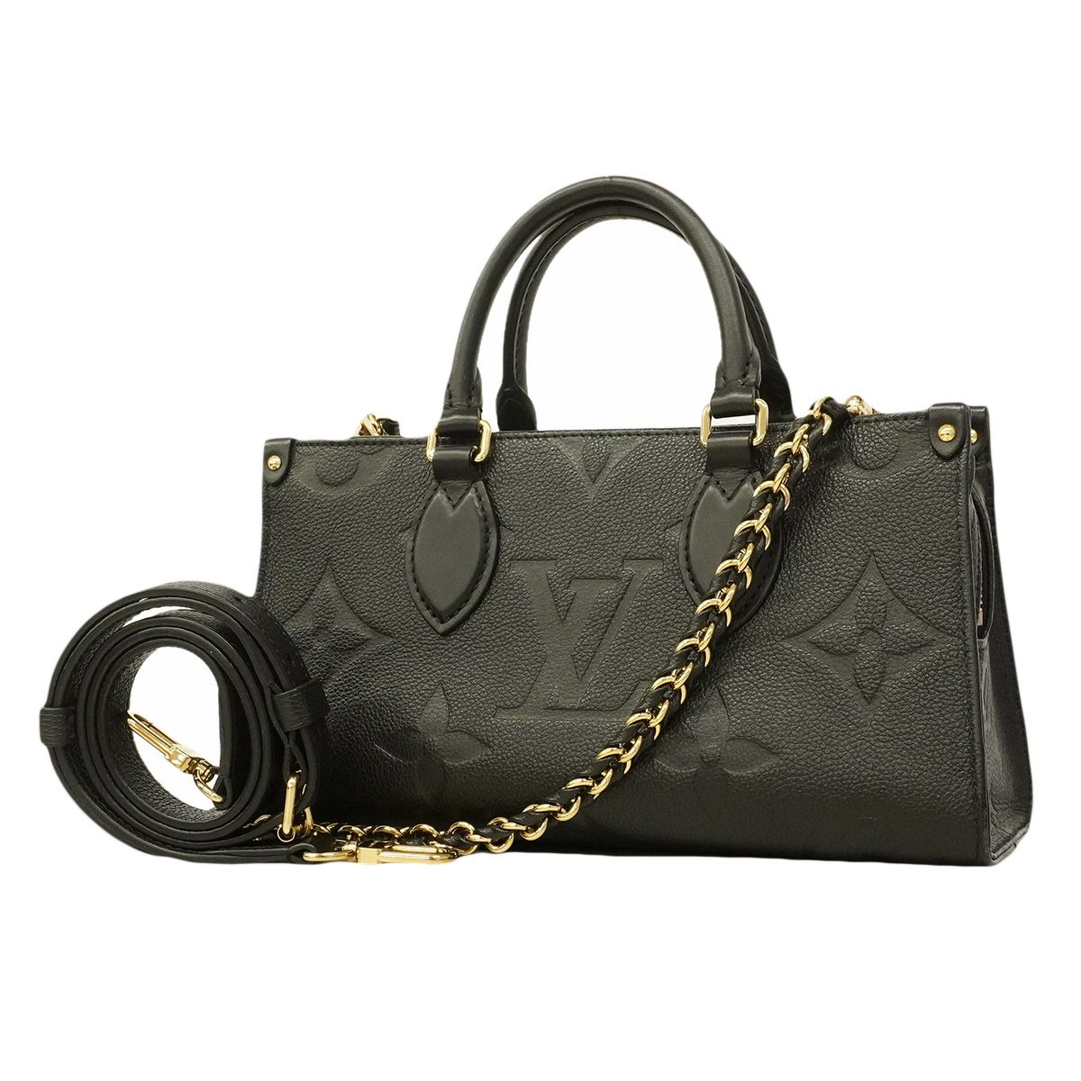 Louis Vuitton Handle Monogram Empreinte On The Go East West Noir 2-Way Bag