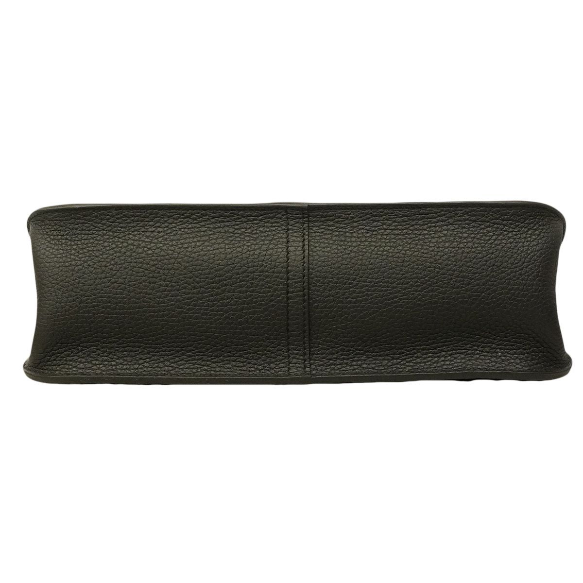 Hermes Handle Halzan 31 Taurillon Clemence Black Gold Shoulder Bag — view 3