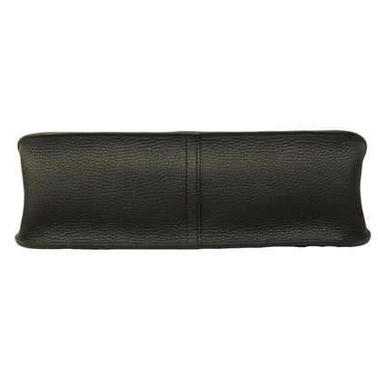 Hermes Handle Halzan 31 Taurillon Clemence Black Gold Shoulder Bag — view 3