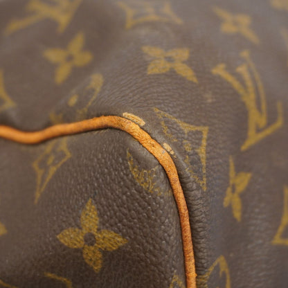 Louis Vuitton Boston Bag Monogram Keepall 55 Brown — view 6