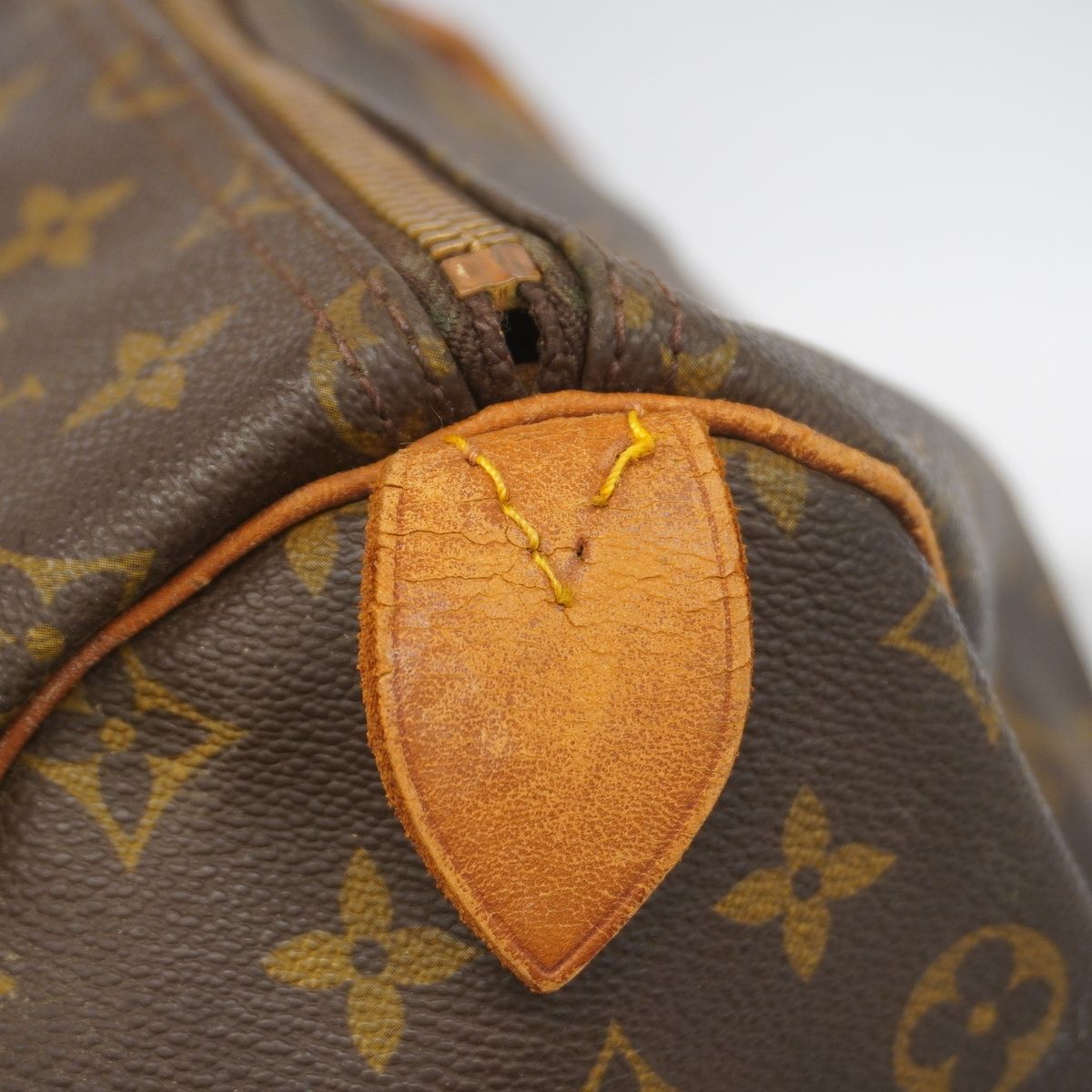 Louis Vuitton Boston Bag Monogram Keepall 55 Brown — view 8