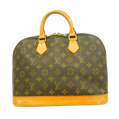 Louis Vuitton Handle Monogram Alma Brown Handbag