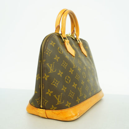 Louis Vuitton Handle Monogram Alma Brown Handbag — view 2