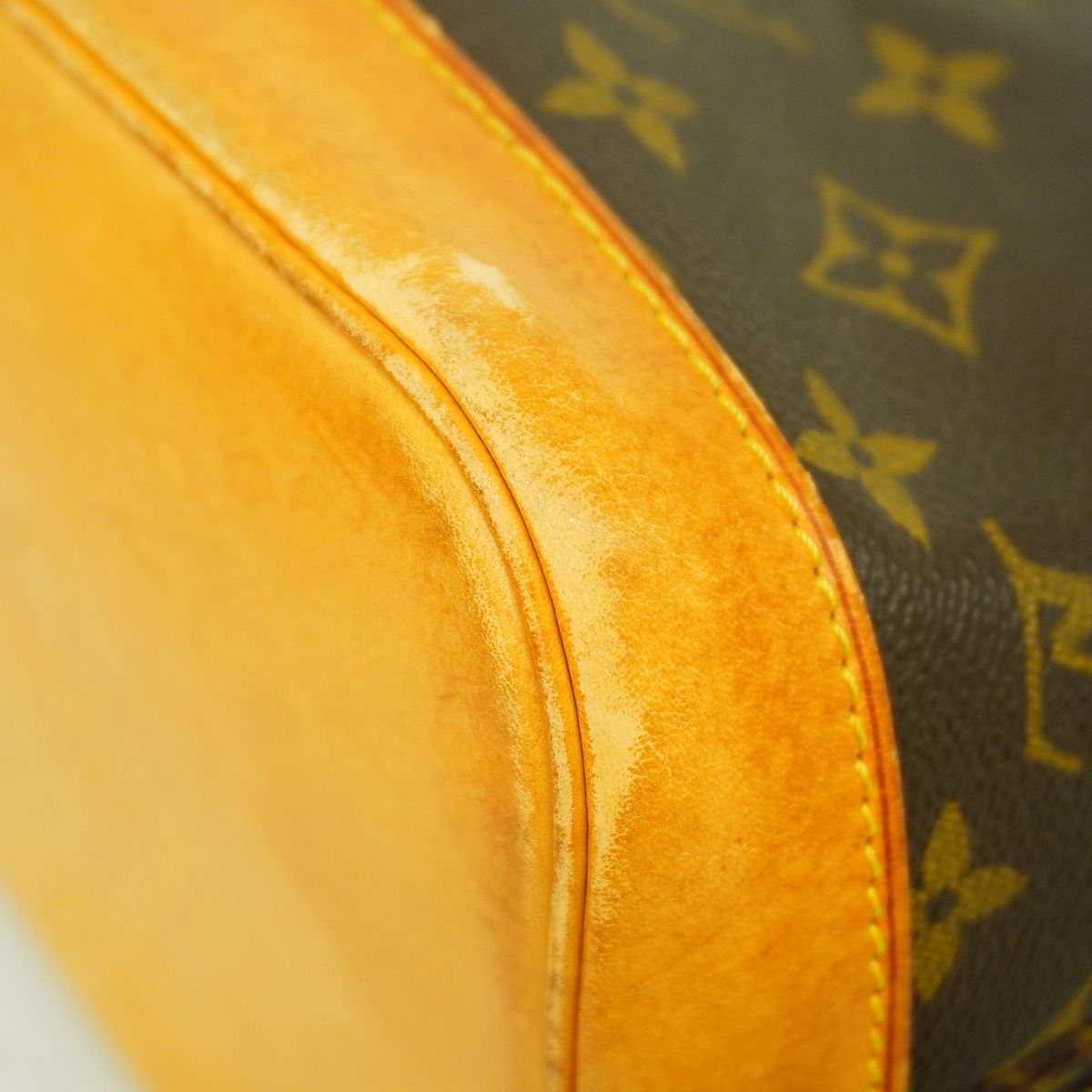 Louis Vuitton Handle Monogram Alma Brown Handbag — view 6