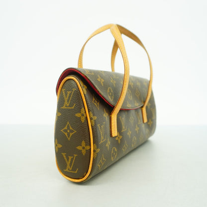 Louis Vuitton Handle Monogram Sonatine Brown Handbag — view 2
