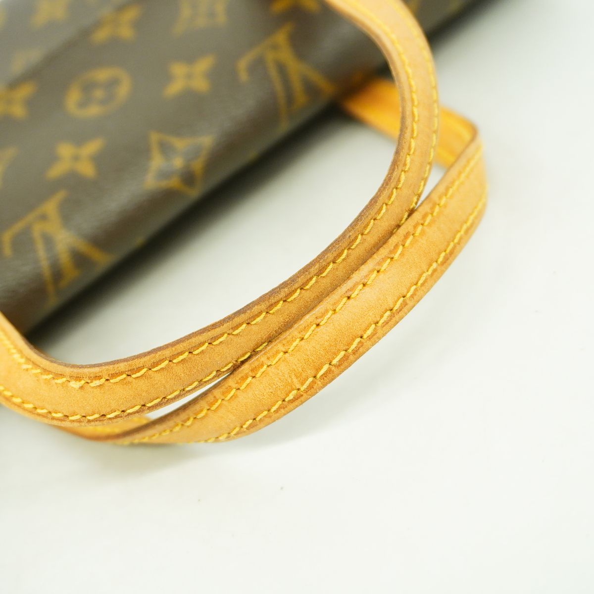 Louis Vuitton Handle Monogram Sonatine Brown Handbag — view 6