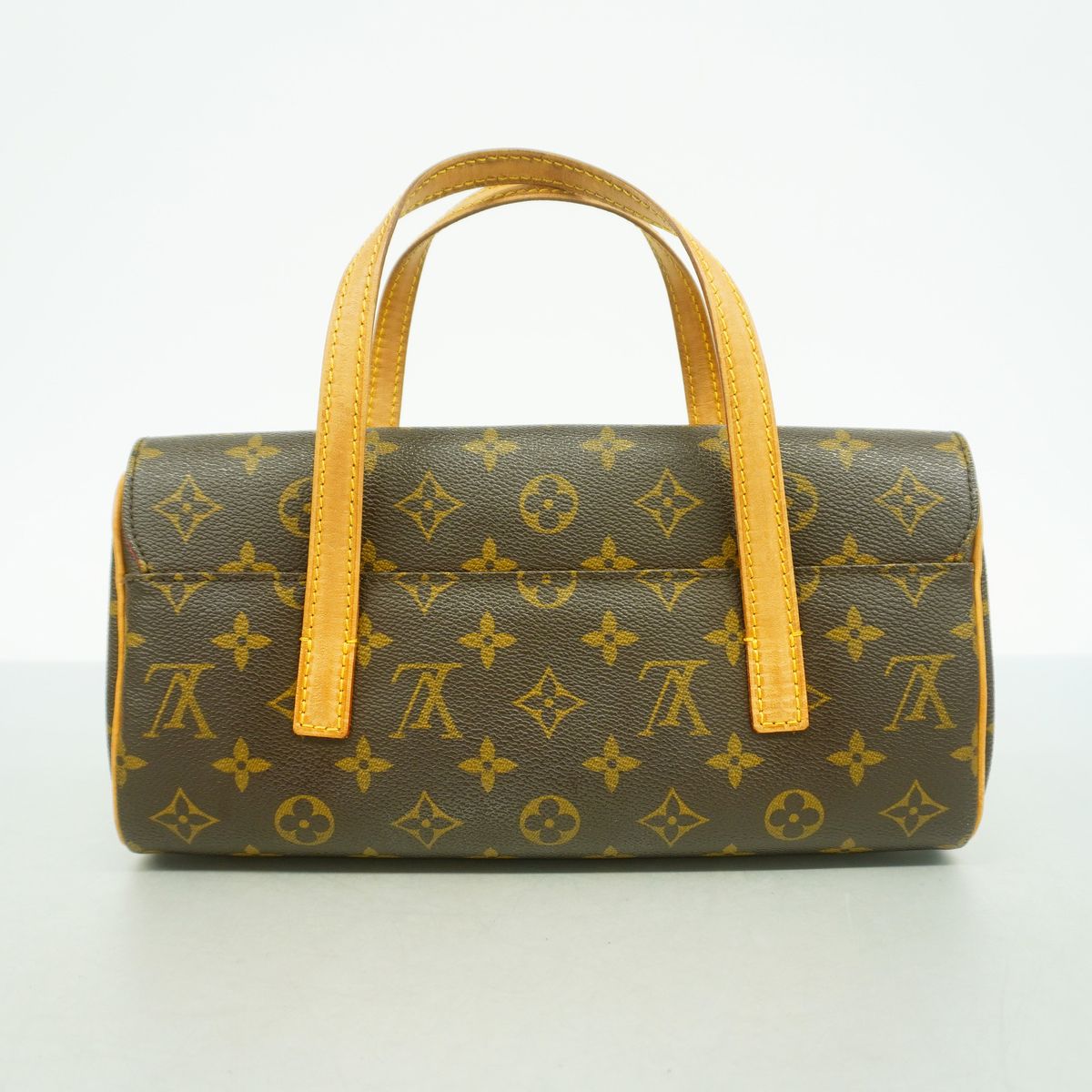 Louis Vuitton Handle Monogram Sonatine Brown Handbag — view 8