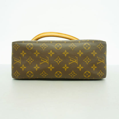 Louis Vuitton Shoulder Bag Monogram Looping GM Brown — view 3