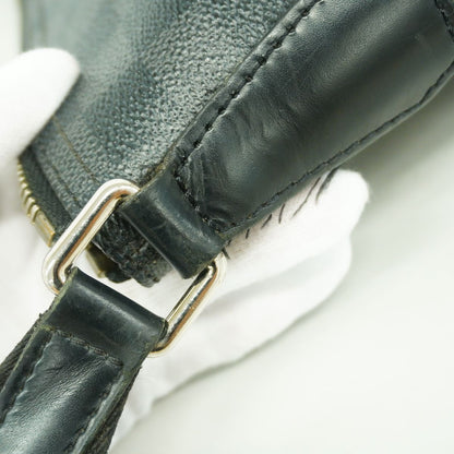 Louis Vuitton Shoulder Bag Damier Graphite Mick GM Black Gray — view 8