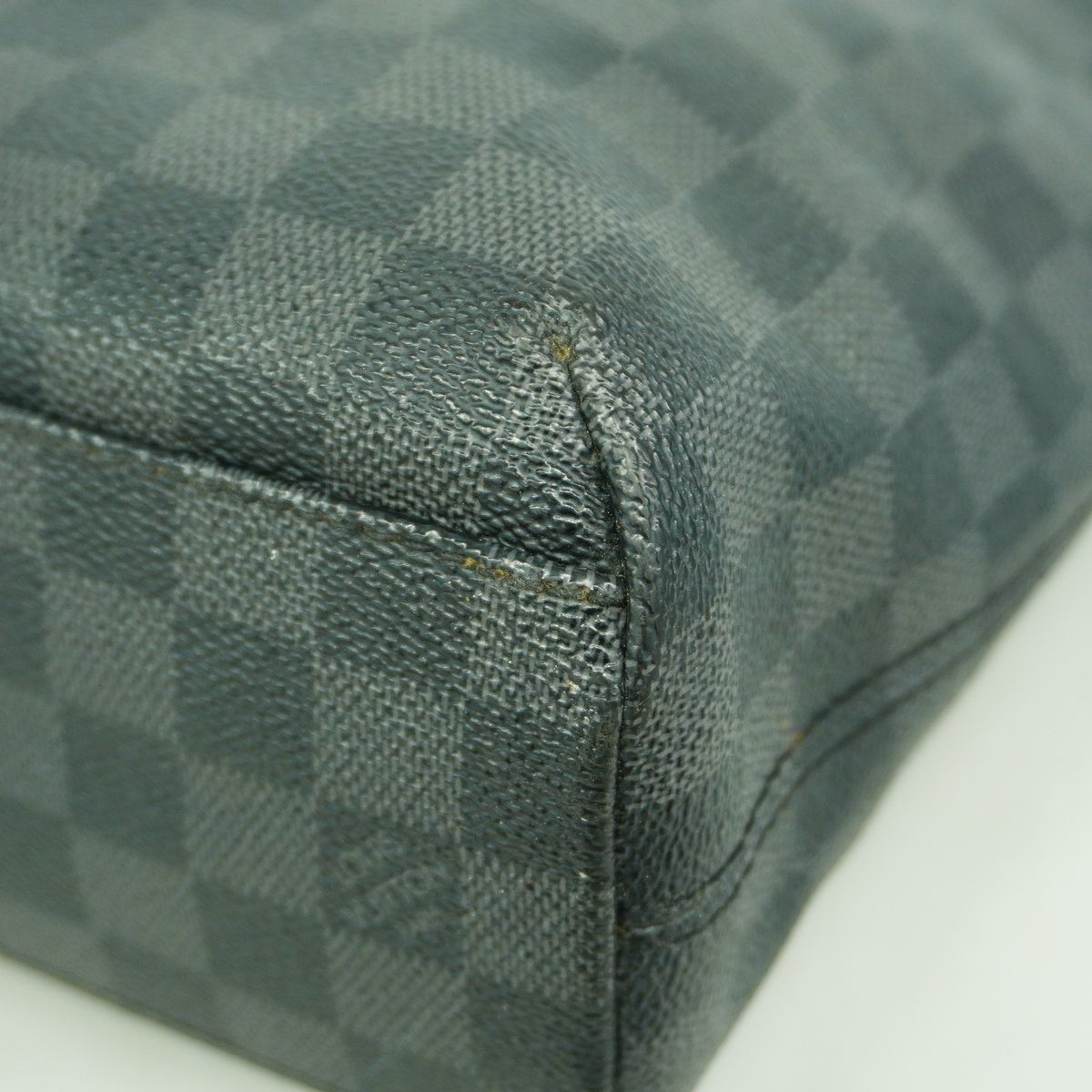 Louis Vuitton Shoulder Bag Damier Graphite Mick GM Black Gray — view 6
