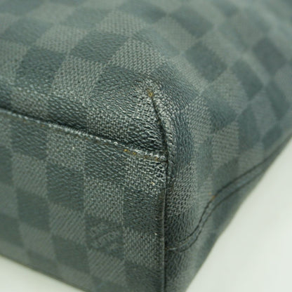 Louis Vuitton Shoulder Bag Damier Graphite Mick GM Black Gray — view 6