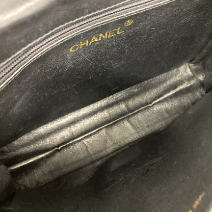 Chanel Shoulder Bag Lambskin Black Gold — view 4