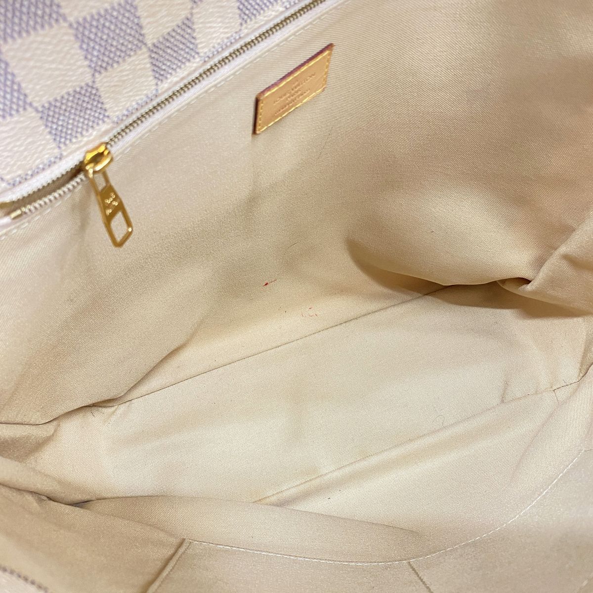 Louis Vuitton Tote Bag Damier Azur Sophie White 2-Way — view 4