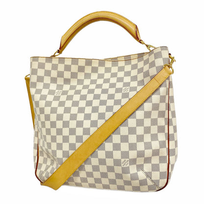 Louis Vuitton Tote Bag Damier Azur Sophie White 2-Way