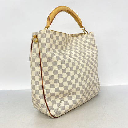 Louis Vuitton Tote Bag Damier Azur Sophie White 2-Way — view 2