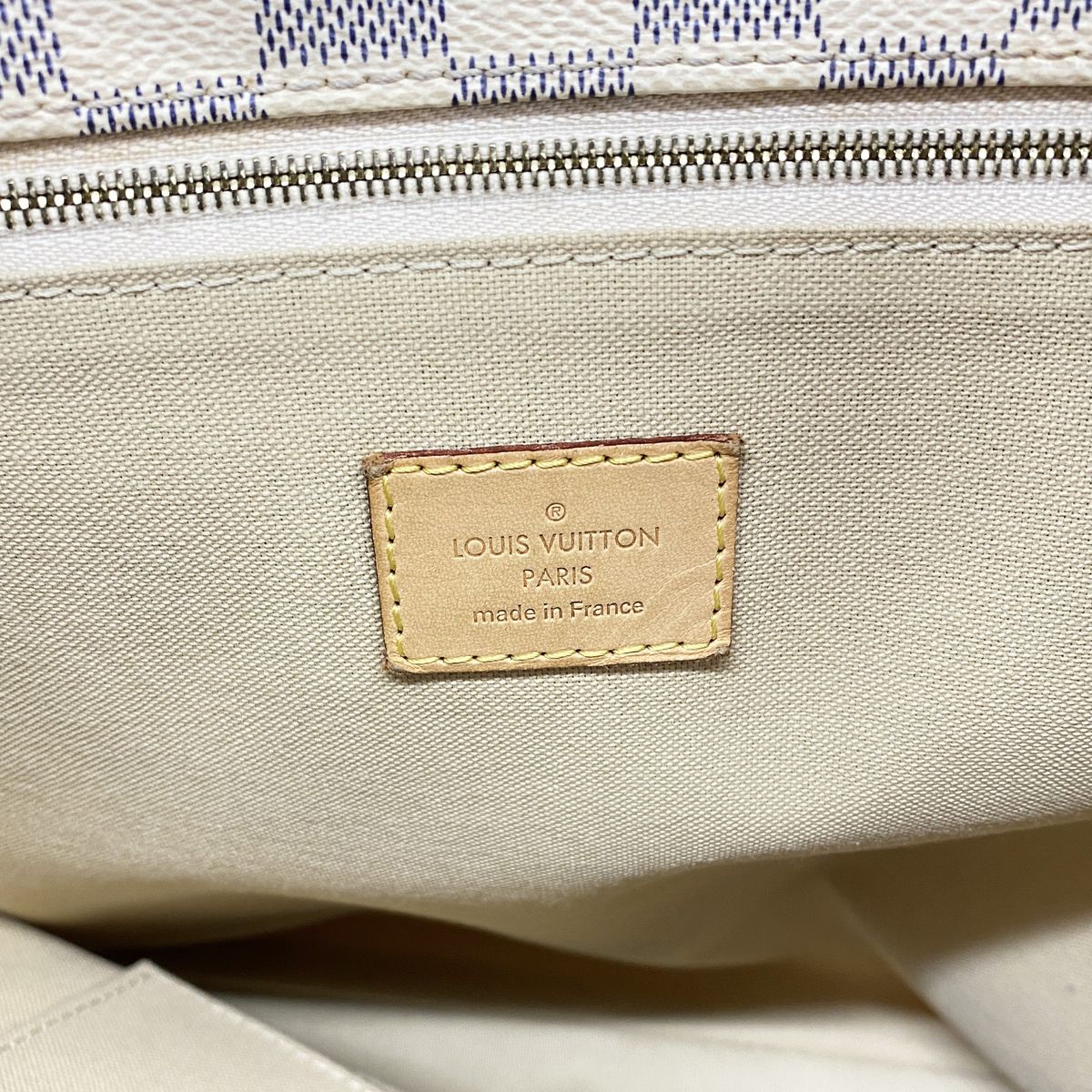 Louis Vuitton Tote Bag Damier Azur Sophie White 2-Way — view 5