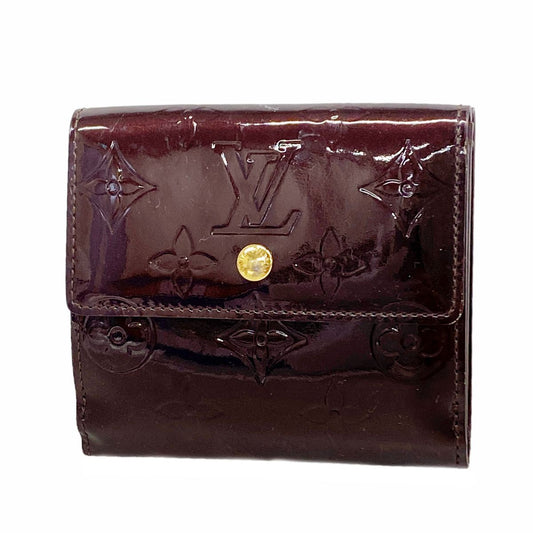 Louis Vuitton Wallet Vernis Portmonevier Cult Credit M Amaranto