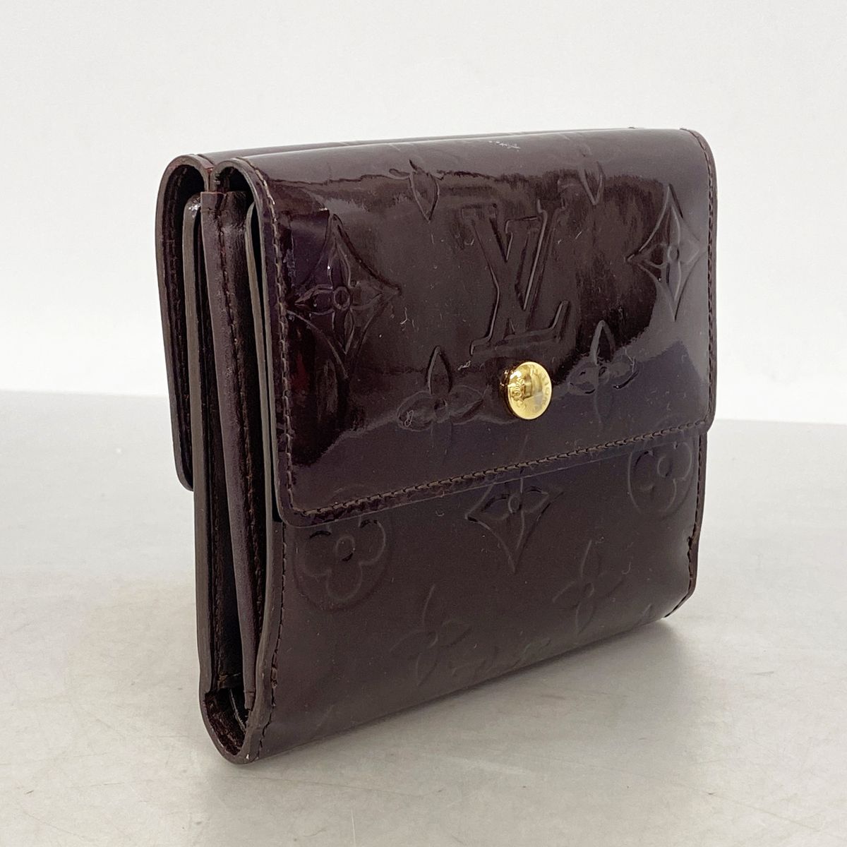Louis Vuitton Wallet Vernis Portmonevier Cult Credit M Amaranto
