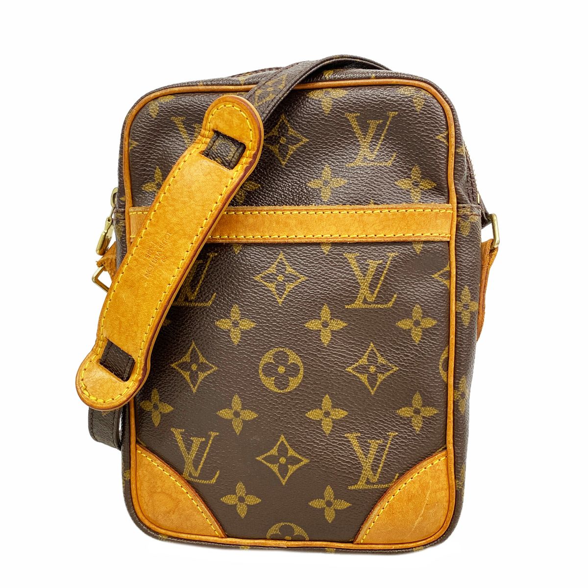 Louis Vuitton Shoulder Bag Monogram Danube Brown