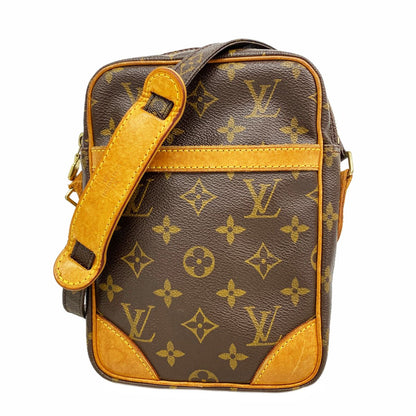 Louis Vuitton Shoulder Bag Monogram Danube Brown