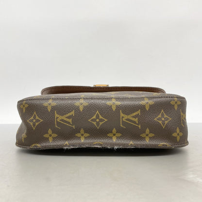 Louis Vuitton Shoulder Bag Monogram Saint Cloud GM Brown — view 3