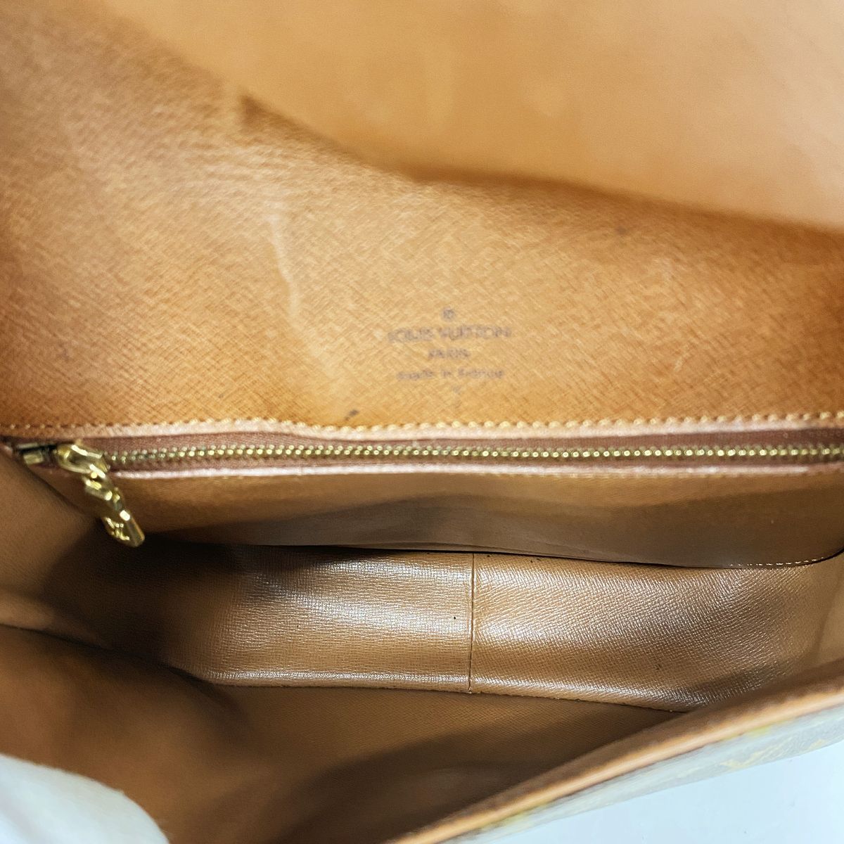 Louis Vuitton Shoulder Bag Monogram Saint Cloud GM Brown — view 4