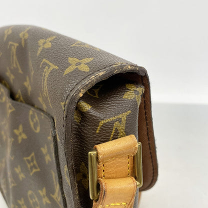 Louis Vuitton Shoulder Bag Monogram Saint Cloud GM Brown — view 7