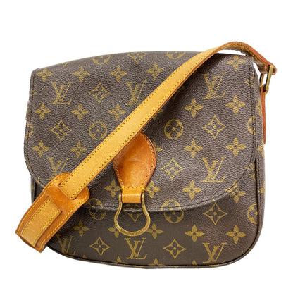 Louis Vuitton Shoulder Bag Monogram Saint Cloud GM Brown