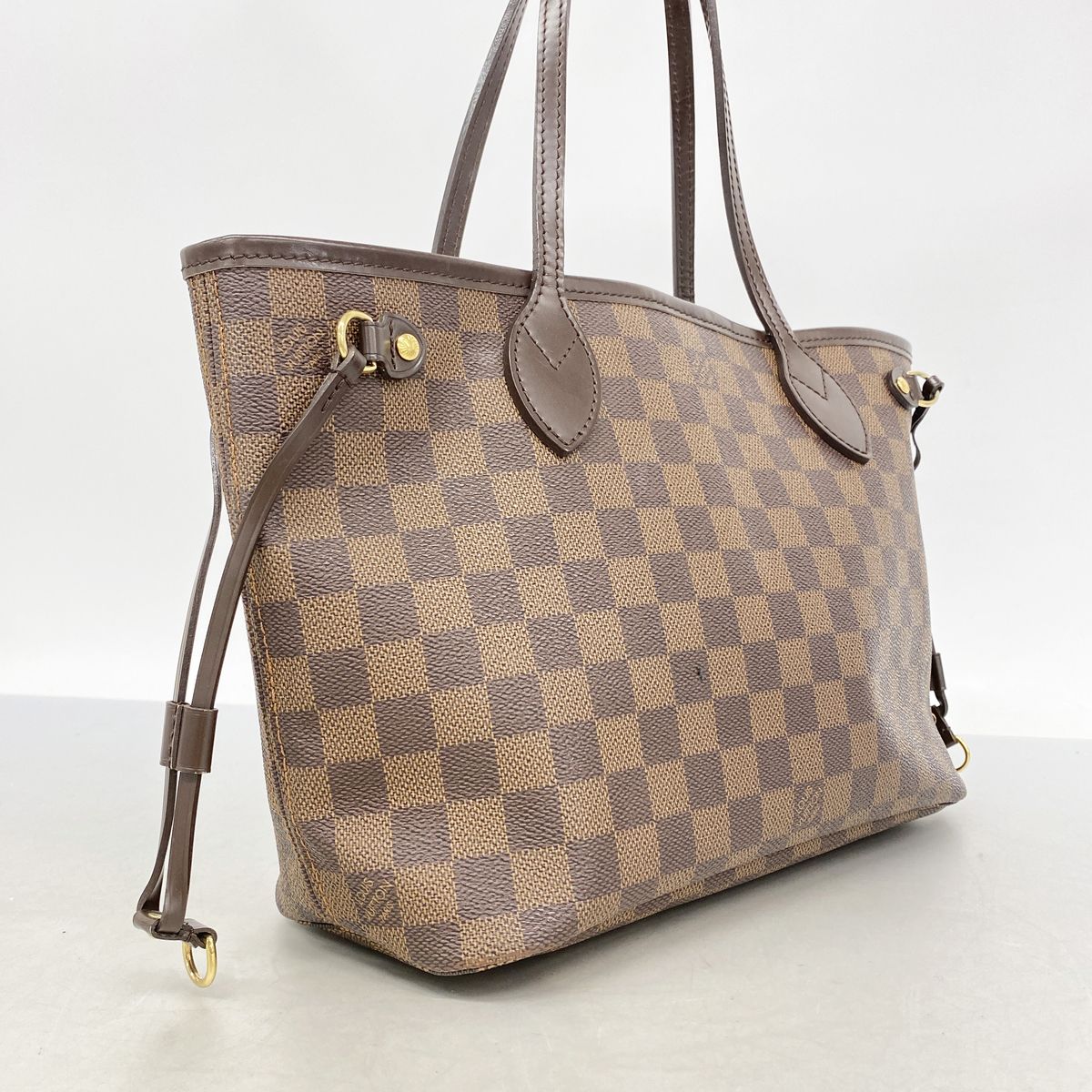 Louis Vuitton Tote Bag Damier Neverfull PM Ebene — view 2