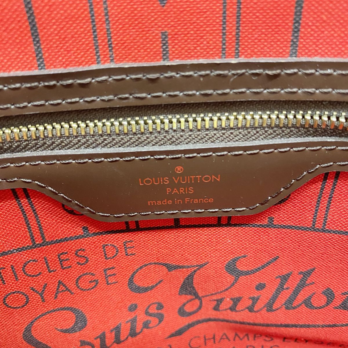 Louis Vuitton Tote Bag Damier Neverfull PM Ebene — view 5