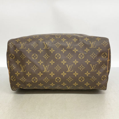 Louis Vuitton Handle Monogram Speedy 35 Brown Handbag — view 3