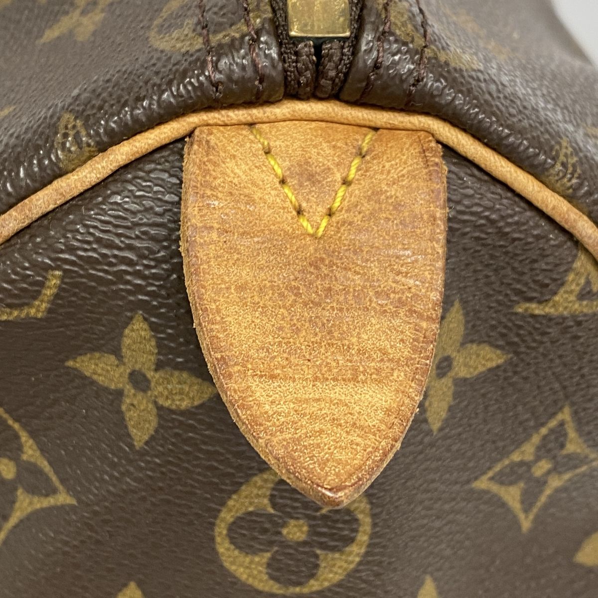Louis Vuitton Handle Monogram Speedy 35 Brown Handbag — view 5