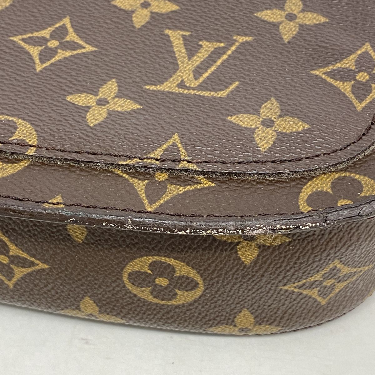 Louis Vuitton Shoulder Bag Monogram Saint Cloud PM Brown — view 6