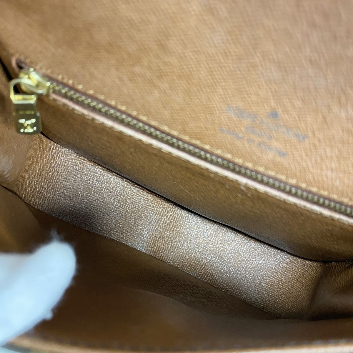 Louis Vuitton Shoulder Bag Monogram Saint Cloud PM Brown — view 4