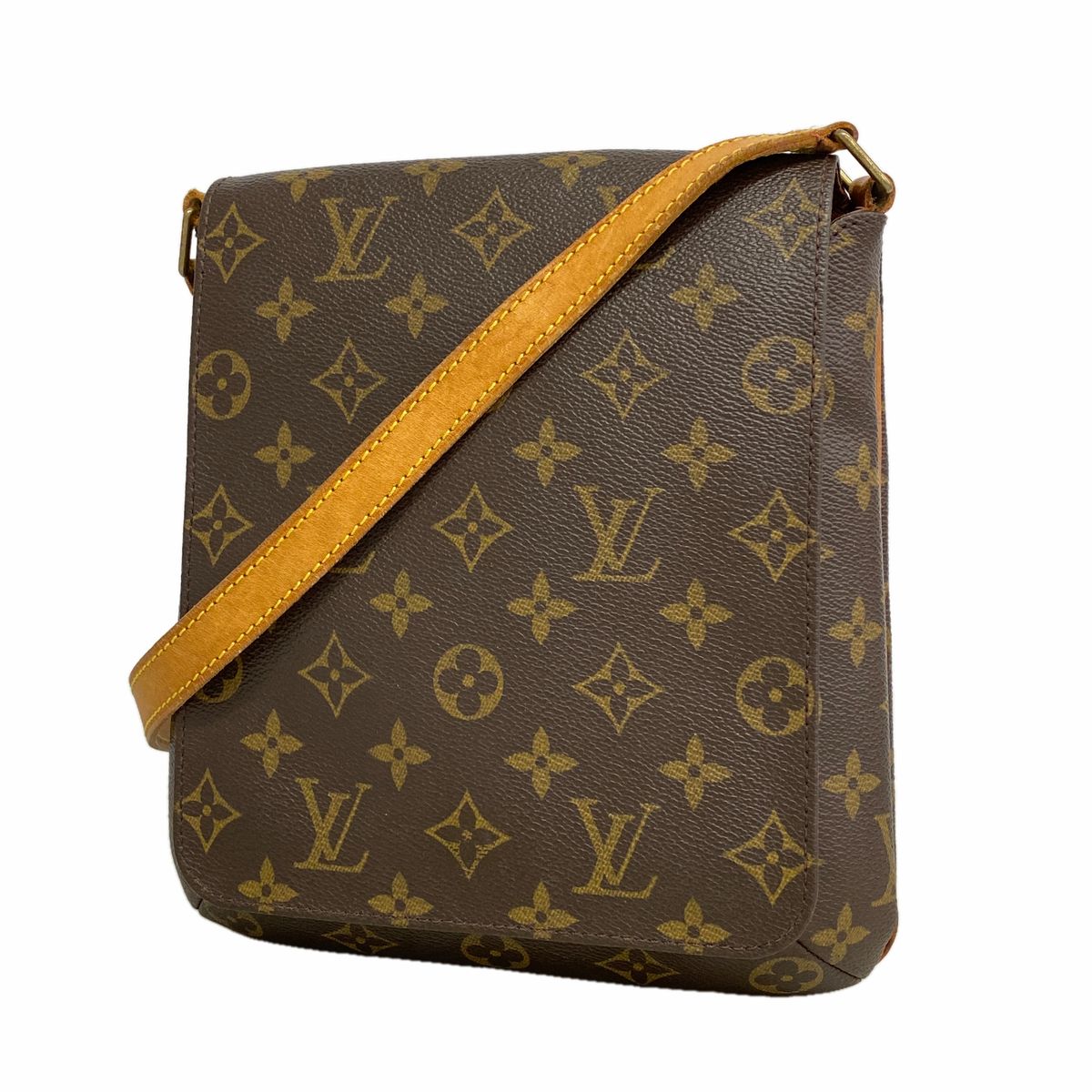 Louis Vuitton Shoulder Bag Monogram Musette Salsa Long Strap Brown