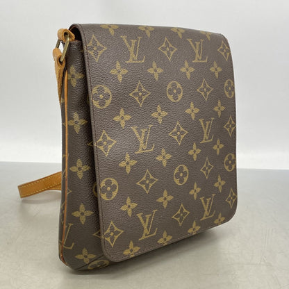 Louis Vuitton Shoulder Bag Monogram Musette Salsa Long Strap Brown — view 2