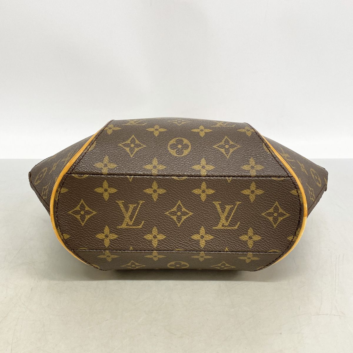 Louis Vuitton Handle Monogram Ellipse PM Brown Handbag — view 3