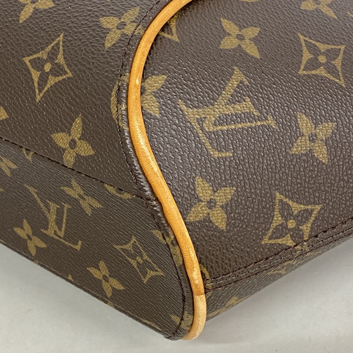 Louis Vuitton Handle Monogram Ellipse PM Brown Handbag — view 6