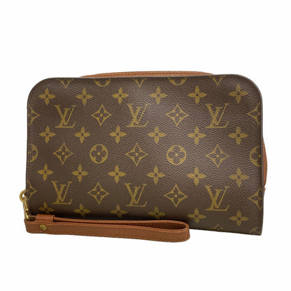 Louis Vuitton Clutch Monogram Orsay Brown