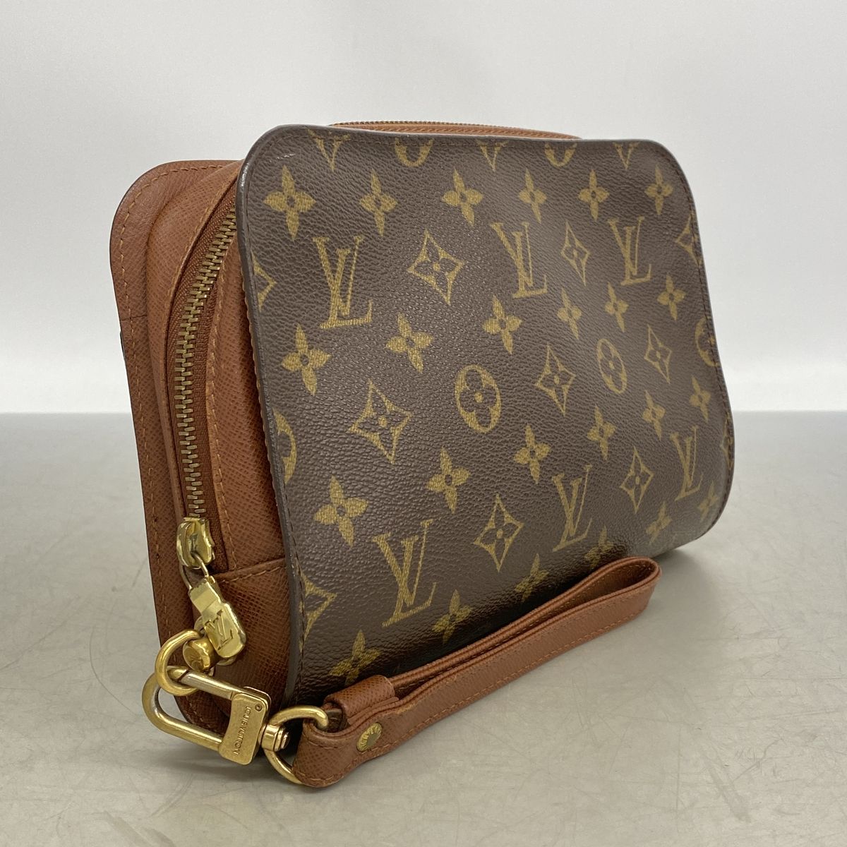 Louis Vuitton Clutch Monogram Orsay Brown — view 2