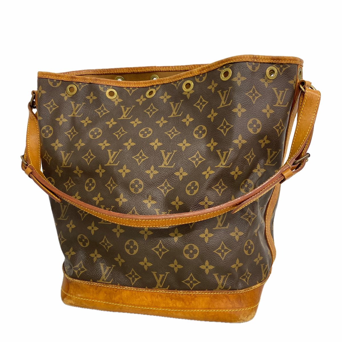 Louis Vuitton Shoulder Bag Monogram Noe Brown