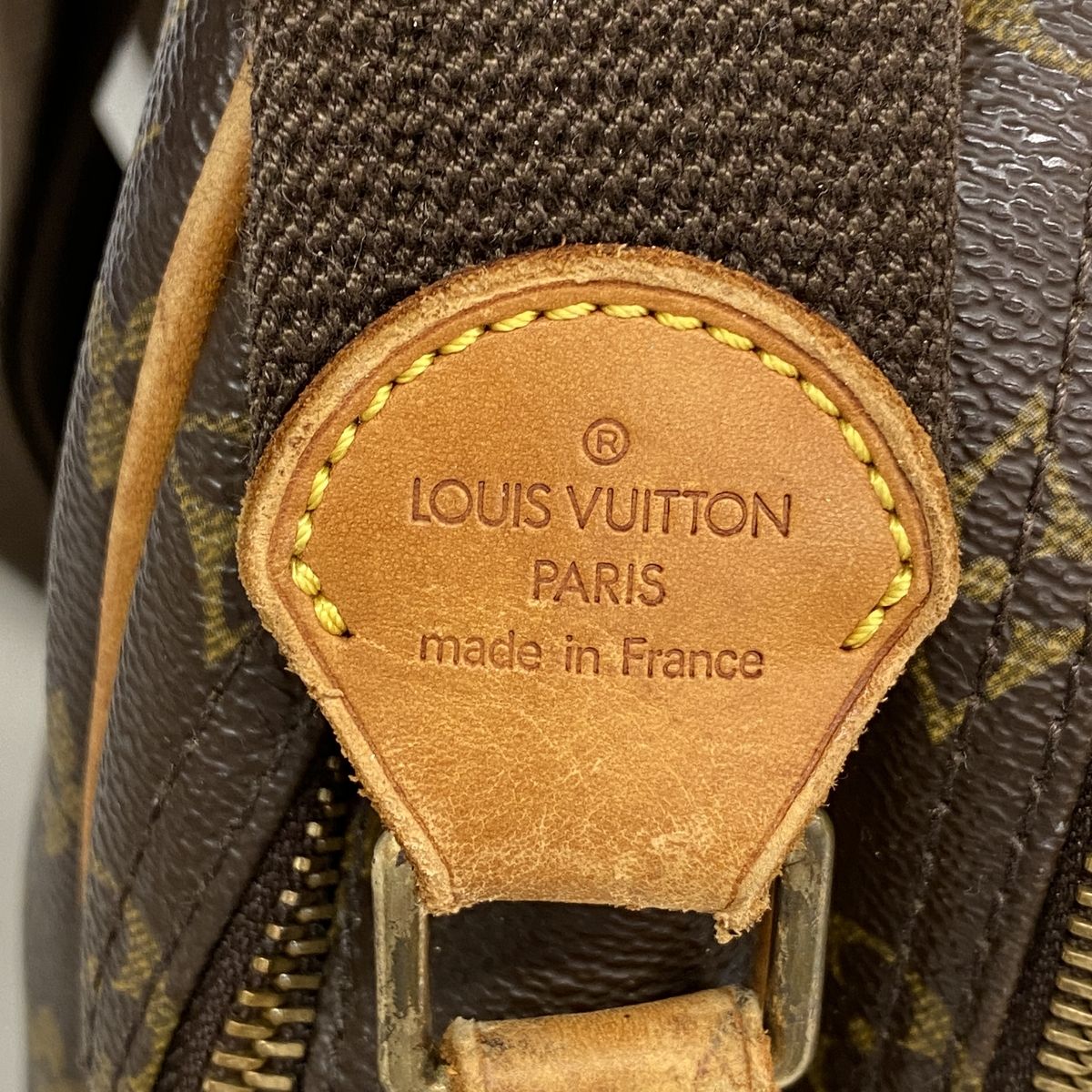 Louis Vuitton Shoulder Bag Monogram Reporter PM Brown — view 5