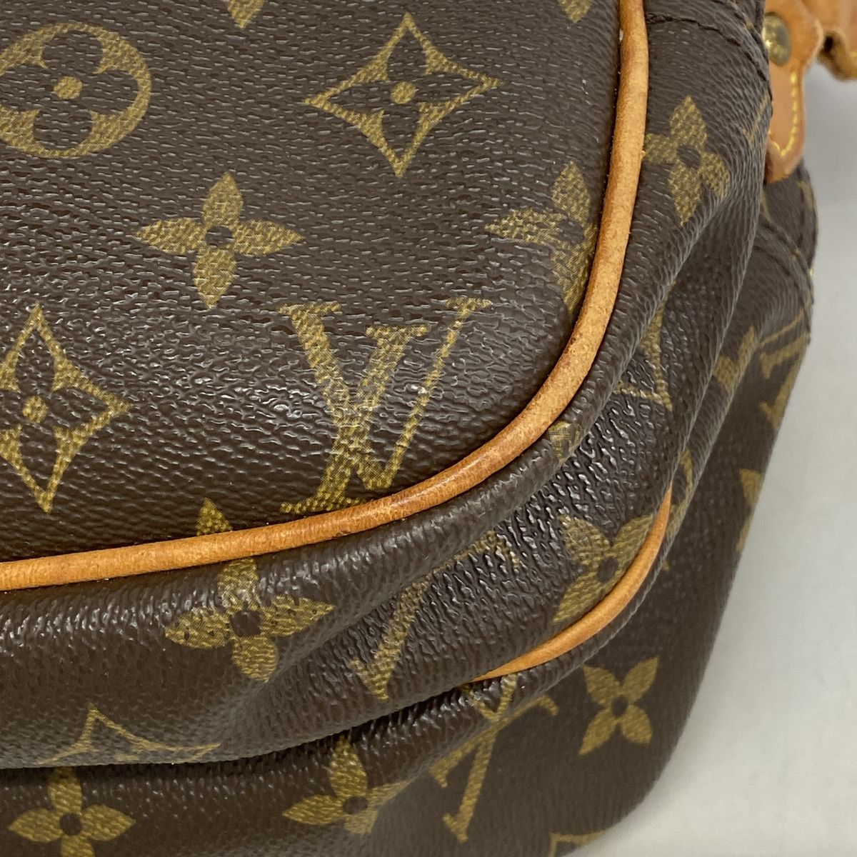 Louis Vuitton Shoulder Bag Monogram Reporter PM Brown — view 6