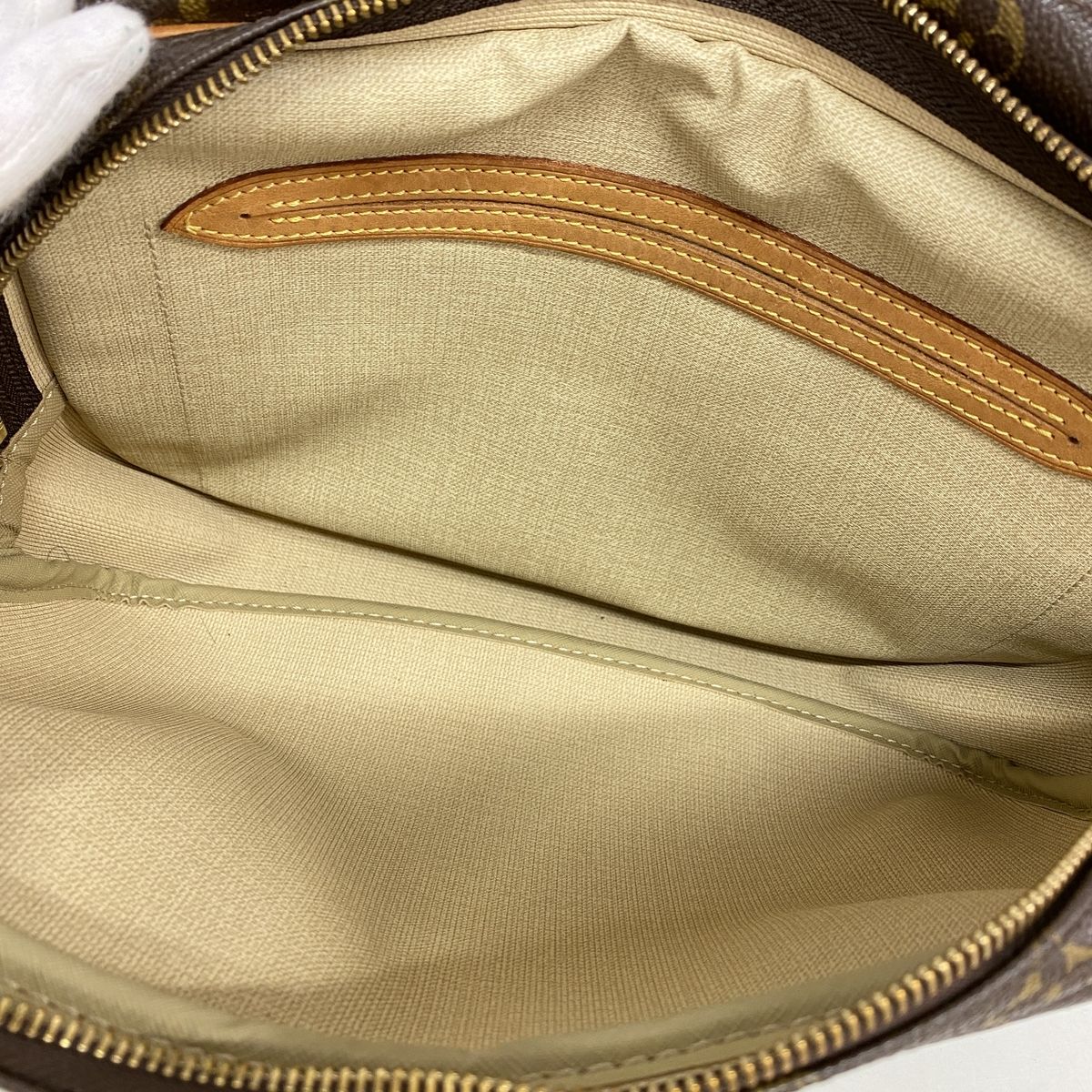 Louis Vuitton Shoulder Bag Monogram Reporter PM Brown — view 4