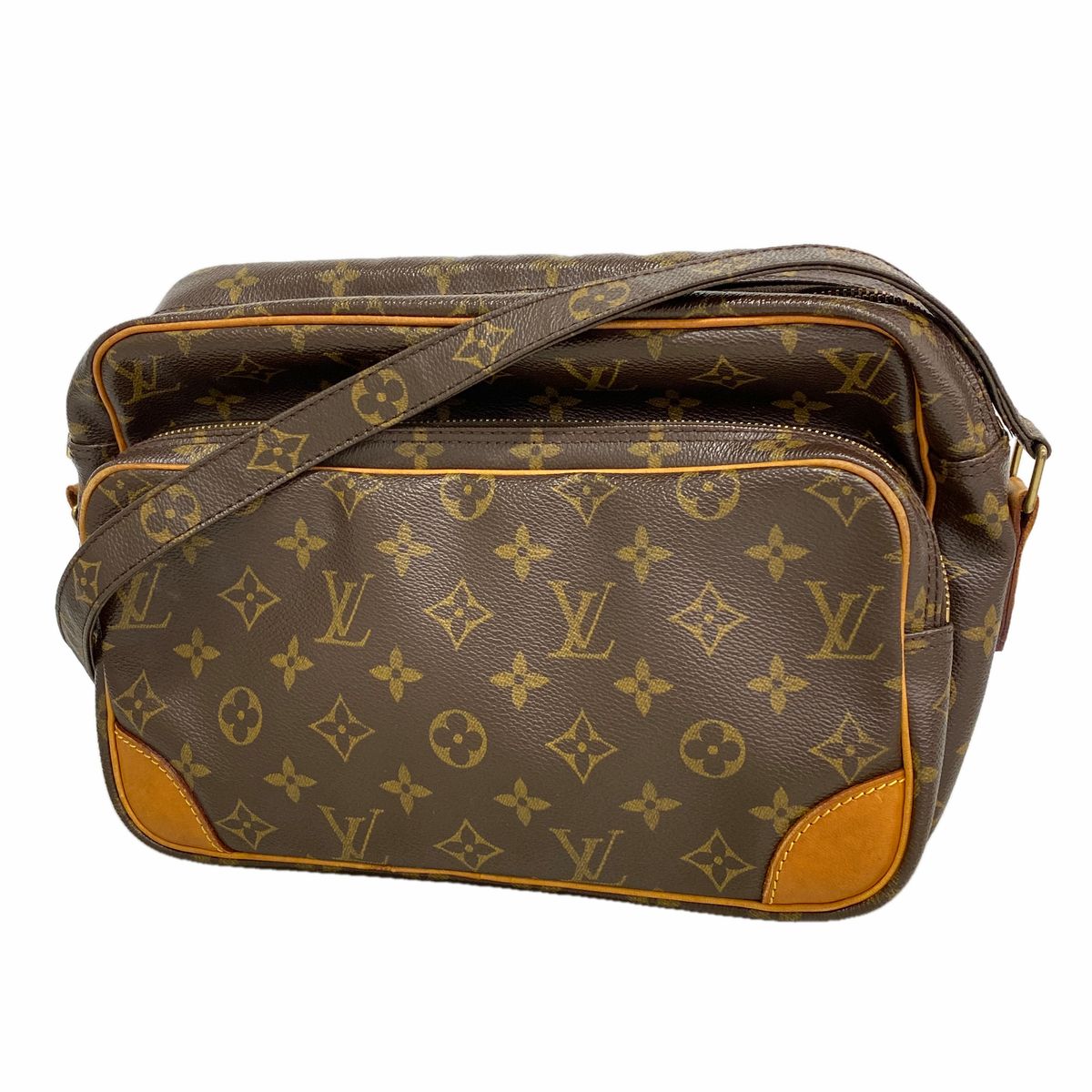 Louis Vuitton Shoulder Bag Monogram Nile Brown