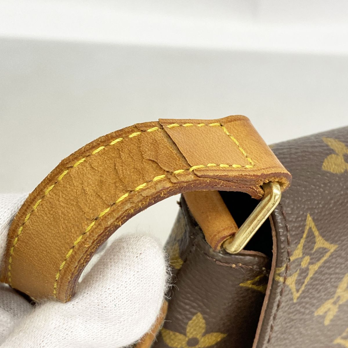 Louis Vuitton Shoulder Bag Monogram Musette Salsa Short Strap Brown — view 7