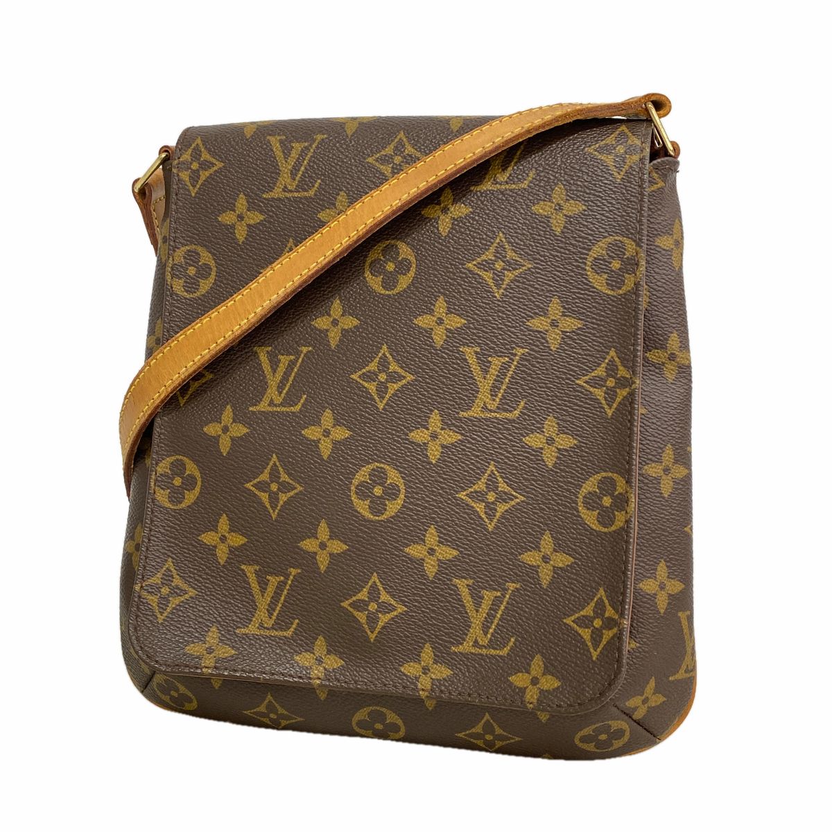 Louis Vuitton Shoulder Bag Monogram Musette Salsa Short Strap Brown